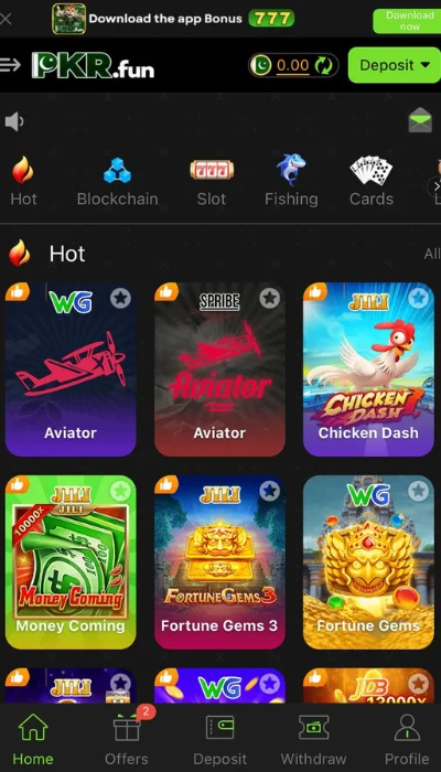 PKR Fun Game