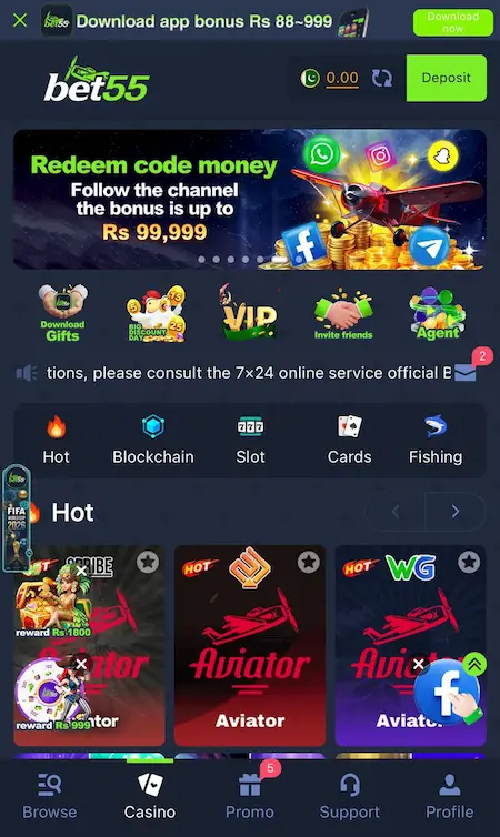Bet55 Game image