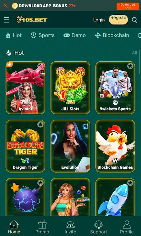 10 Bet Game